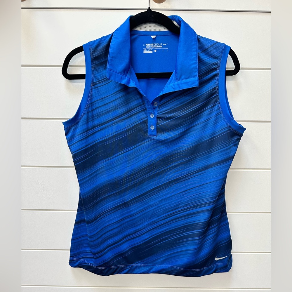 Nike Women's Blue performance polo